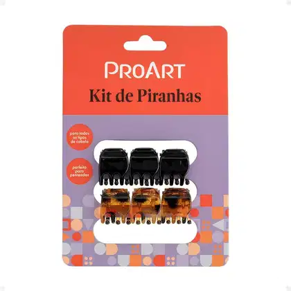 Imagem do produto Kit Proart: 6 Piranhas Pequenas Pdc05b