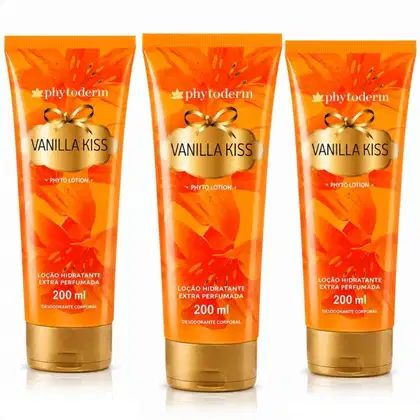 Imagem do produto Kit Phytoderm Vanilla Kiss: 3 Loção Hidratante 200ml