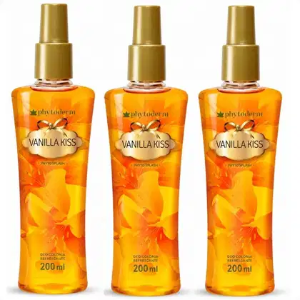 Imagem do produto Kit Phytoderm Vanilla Kiss: 3 Body Spash Deo Colônia 200ml