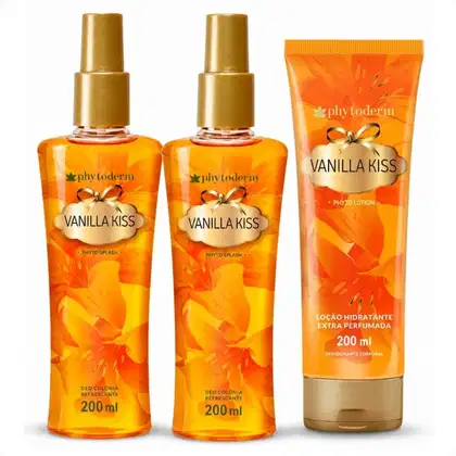 Imagem do produto Kit Phytoderm Vanilla Kiss: 2 Body Splash Leve 1 Hidratante