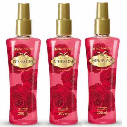 Imagem do produto Kit Phytoderm Intense Love: 3 Body Spash Deo Colônia 200ml