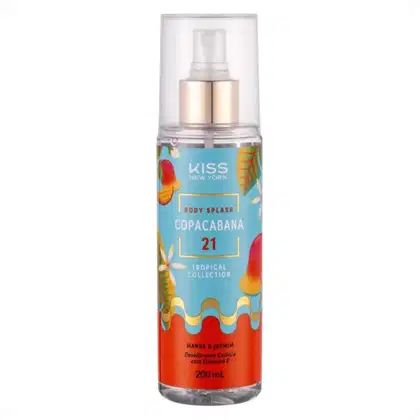 Imagem do produto Body Splash Kiss Ny Tropical Collection Copacabana 21 Manga & Jasmin 200ml