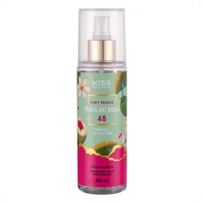 Imagem do produto Body Splash Kiss Ny Tropical Collection Praia Do Rosa 48 Coco & Baunilha 200ml