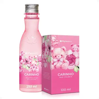 Imagem do produto Kit Phytoderm Carinho: Água Perfumada 250ml e Deo Colonia 100ml