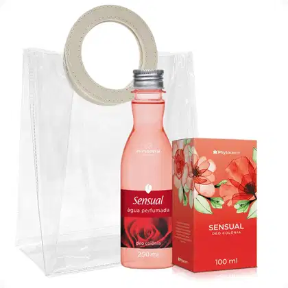 Imagem do produto Kit Presente Phytoderm Sensual: Água Perfumada 250ml e Deo Colonia 100ml