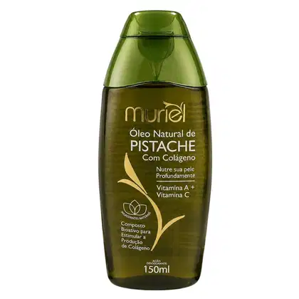 Imagem do produto Óleo Corporal Natural Muriel Pistache Com Colágeno 150ml