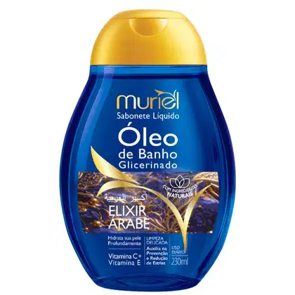 Imagem do produto Sabonete Líquido Muriel Óleo De Banho Elixir Árabe 230ml