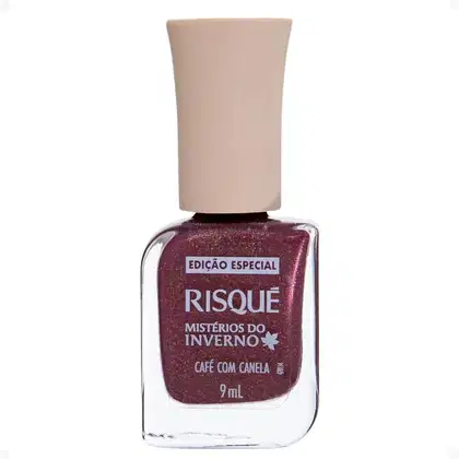 Imagem do produto Esmalte Risqué Mistérios Do Inverno 9ml Café Com Canela