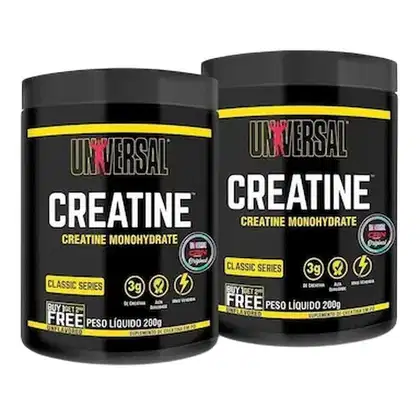 Imagem do produto KIT 2 Creatina Monohidratada Universal Nutrition 200g