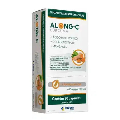 Imagem do produto Along-C Cúrcuma 30 Cápsulas