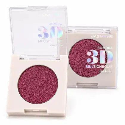 Imagem do produto Sombra 3D Jasmyne Multichrome Ultra Brilho Ref.: J0130 Rosa Avermelhado