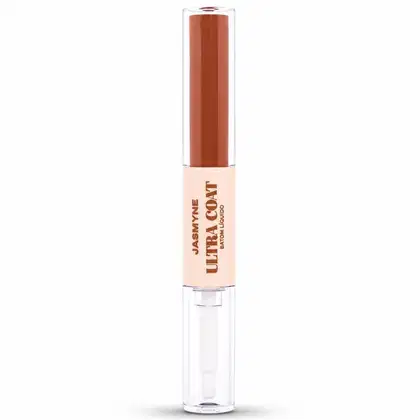 Imagem do produto Batom Líquido Jasmyne Ultra Coat 2 Em 1 Ref.: J0160 Marrom Perfeito
