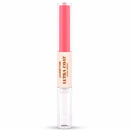 Imagem do produto Batom Líquido Jasmyne Ultra Coat 2 Em 1 Ref.: J0160 Rosa Resistente