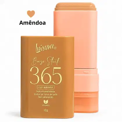 Imagem do produto Base Stick Luisance 365 Com Aplicador 12g Amêndoa