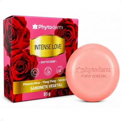 Imagem do produto Sabonete Vegetal Phytoderm Intense Love Phyto Soap 85g