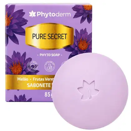 Imagem do produto Sabonete Vegetal Phytoderm Pure Secret Phyto Soap 85g