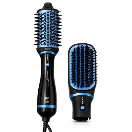 Imagem do produto Kit Escova Secadora Taiff Tourmaline 1200W Bivolt + Refil Formato Raquete