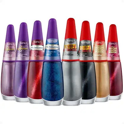 Imagem do produto Kit Impala Disney Channel Completo Com 8 Esmaltes
