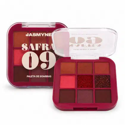Imagem do produto Paleta De Sombras Jasmyne Safra 09 Ref.: J0155