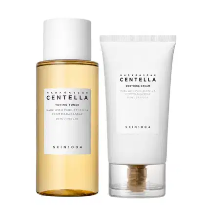 Imagem do produto Kit Skin1004 Madagascar Centella: Tônico Facial 210ml e Creme Facial 75 ml