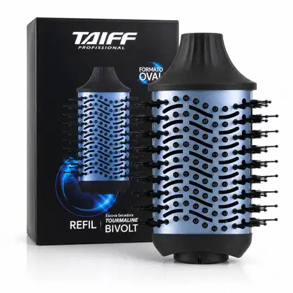 Imagem do produto Refil Escova Secadora Taiff Tourmaline Formato Oval Azul
