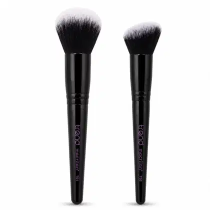 Imagem do produto Kit Pincéis Macrilan Trend: Pó e Blush
