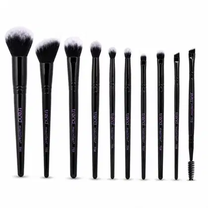 Imagem do produto Kit Pincéis Macrilan Trend: Completo Com 10 Unidades