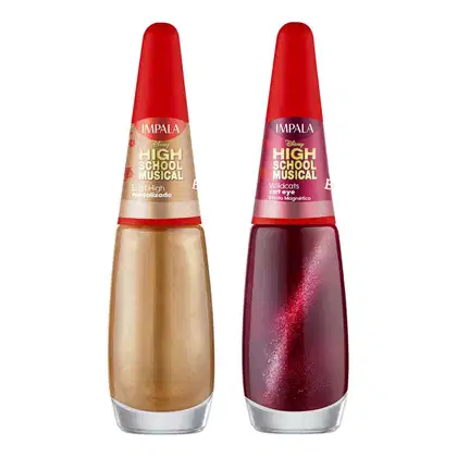 Imagem do produto Kit Impala Disney Channel High School Musical Esmalte: East High e Wildcats