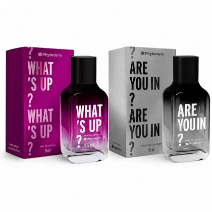 Imagem do produto Kit Phytoderm Parfum: What's Up e Are you in 95ml