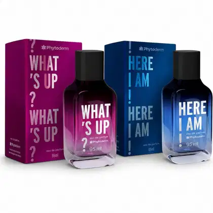 Imagem do produto Kit Phytoderm Parfum: What's Up e Here I Am 95ml