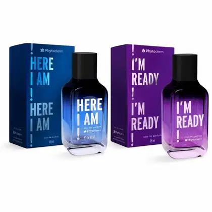 Imagem do produto Kit Phytoderm Parfum: Ready e Here I Am  95ml