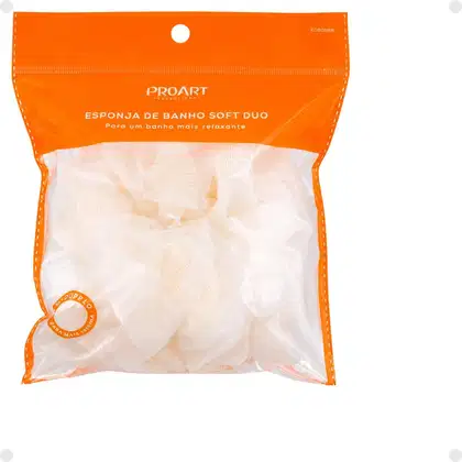 Imagem do produto Esponja De Banho Proart Soft Duo Off White Edb06bb