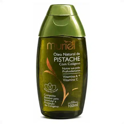 Imagem do produto Óleo Corporal Natural Muriel Pistache Com Colágeno 100ml