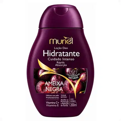 Imagem do produto Loção Deo Hidratante Muriel Ameixa Negra 200ml
