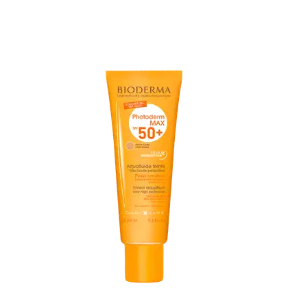 Imagem do produto Bioderma Photoderm Max Aquafluide FPS 50+ Tom Claro - Protetor Solar Facial 40ml 