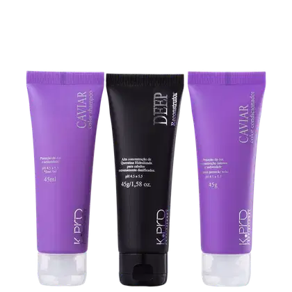 Imagem do produto Kit K.Pro Ritual de Caviar Nutrição e Equilíbrio Miniatura (3 Produtos)