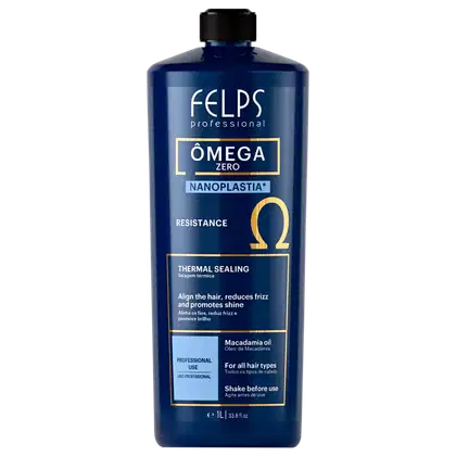 Imagem do produto Felps Professional Omega Zero Unique Resistance Nanoplastia - Selagem Térmica 1L