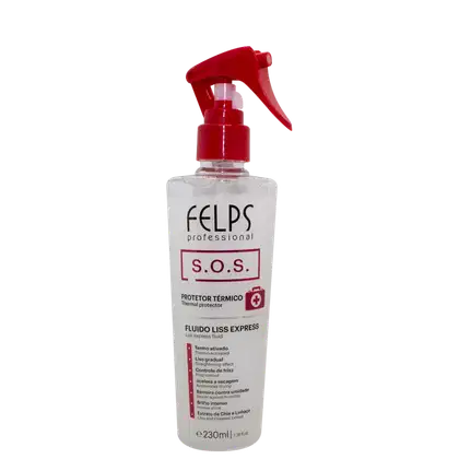 Imagem do produto Felps Professional SOS Liss Express - Fluido Protetor Térmico 230ml