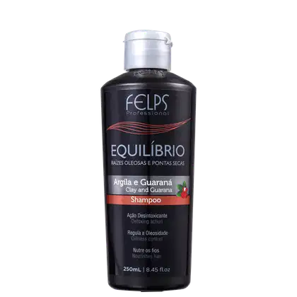 Imagem do produto Felps Professional Argila e Guaraná Equilíbrio - Shampoo 250ml