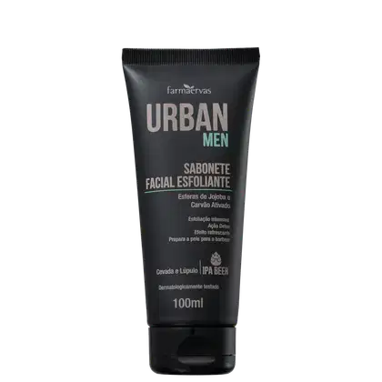 Imagem do produto Urban Men - Sabonete Esfoliante Facial 100ml