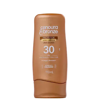 Imagem do produto Cenoura & Bronze Efeito Dourado FPS 30 - Bronzeador 110ml
