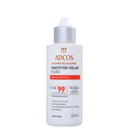 Imagem do produto Adcos Fotoproteção Diária Fluid Incolor FPS 99 - Protetor Solar 50ml