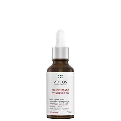 Imagem do produto Adcos Derma Complex Concentrado Vitamina C 20 - Redutor de Linhas 30ml