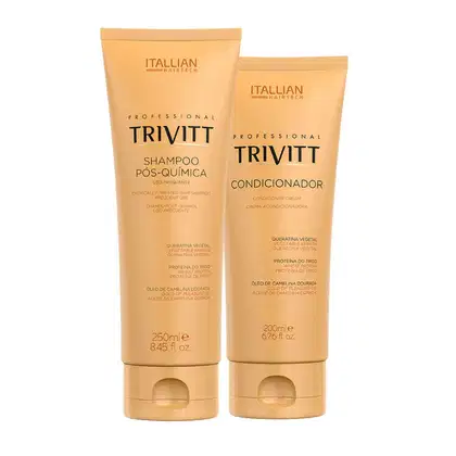 Imagem do produto Trivitt Kit Shampoo e Condicionador Pós Quimica - Uso Diário
