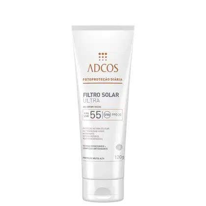 Imagem do produto Adcos Fotoproteção Diária Ultra FPS 55 - Protetor Solar 120g