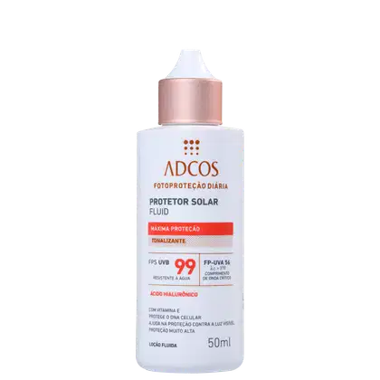 Imagem do produto Adcos Fotoproteção Diária Fluid Tonalizante FPS 99 - Protetor Solar 50ml