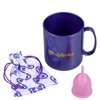 Imagem do produto Kit Violeta Cup Tipo B Rosa (2 Produtos)