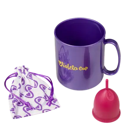 Imagem do produto Kit Violeta Cup Tipo A Vermelho (2 Produtos)