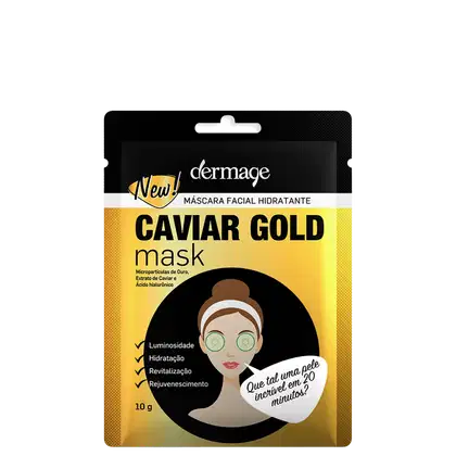 Imagem do produto Dermage Caviar Gold - Máscara Facial 10g