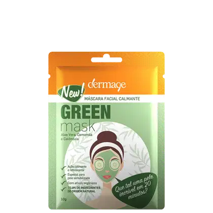 Imagem do produto Dermage Green - Máscara Facial 10g